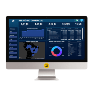 DASHBOARD POWER BI - GESTÃO COMERCIAL