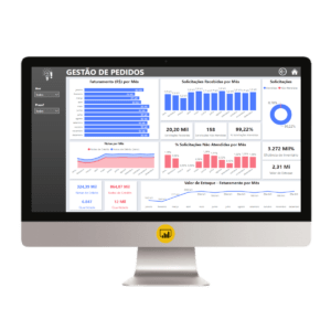 DASHBOARD POWER BI - CONTROLE DE PEDIDOS