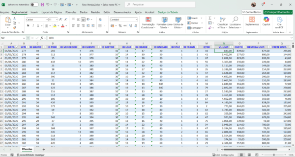 Dashboard em Power BI - Performance comercial 1.2 - Imagem 4