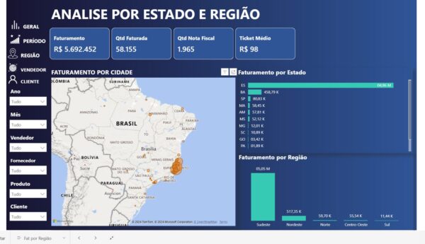 Dashboard de Vendas 2.2 em Power BI - Imagem 7