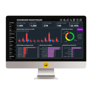 Dashboard Planejamento e controle da Manutenção (PCM) 3.1 em Power BI