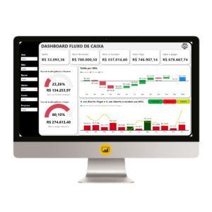 Dashboard Fluxo de Caixa 1.0 no Power BI