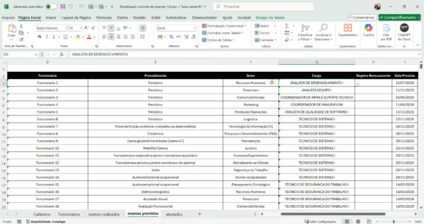 Controle de Exames e Atestados em Power BI 1.1 - Imagem 6