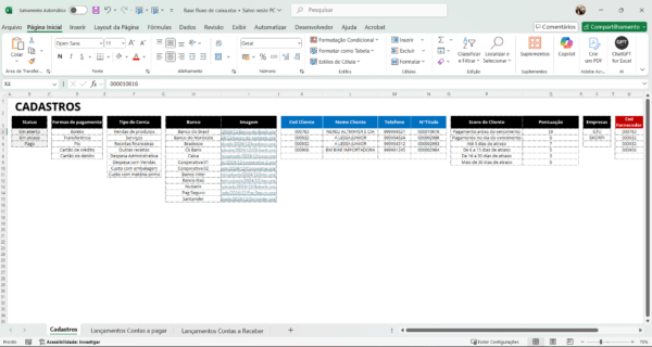 Dashboard Fluxo de Caixa 1.0 no Power BI - Imagem 2