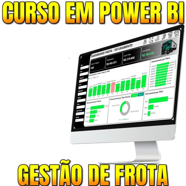 Criando Dashboards Profissionais no Power BI: Gestão de Frota