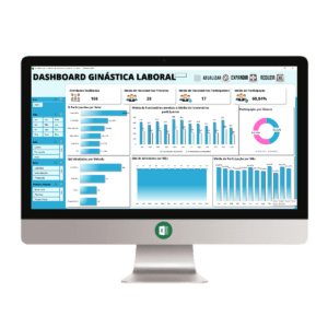 Planilha Dashboard de Ginástica Laboral 1.0