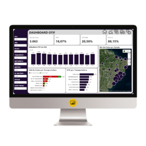Dashboard Controle de Frete OTIF 2.0 em Power BI