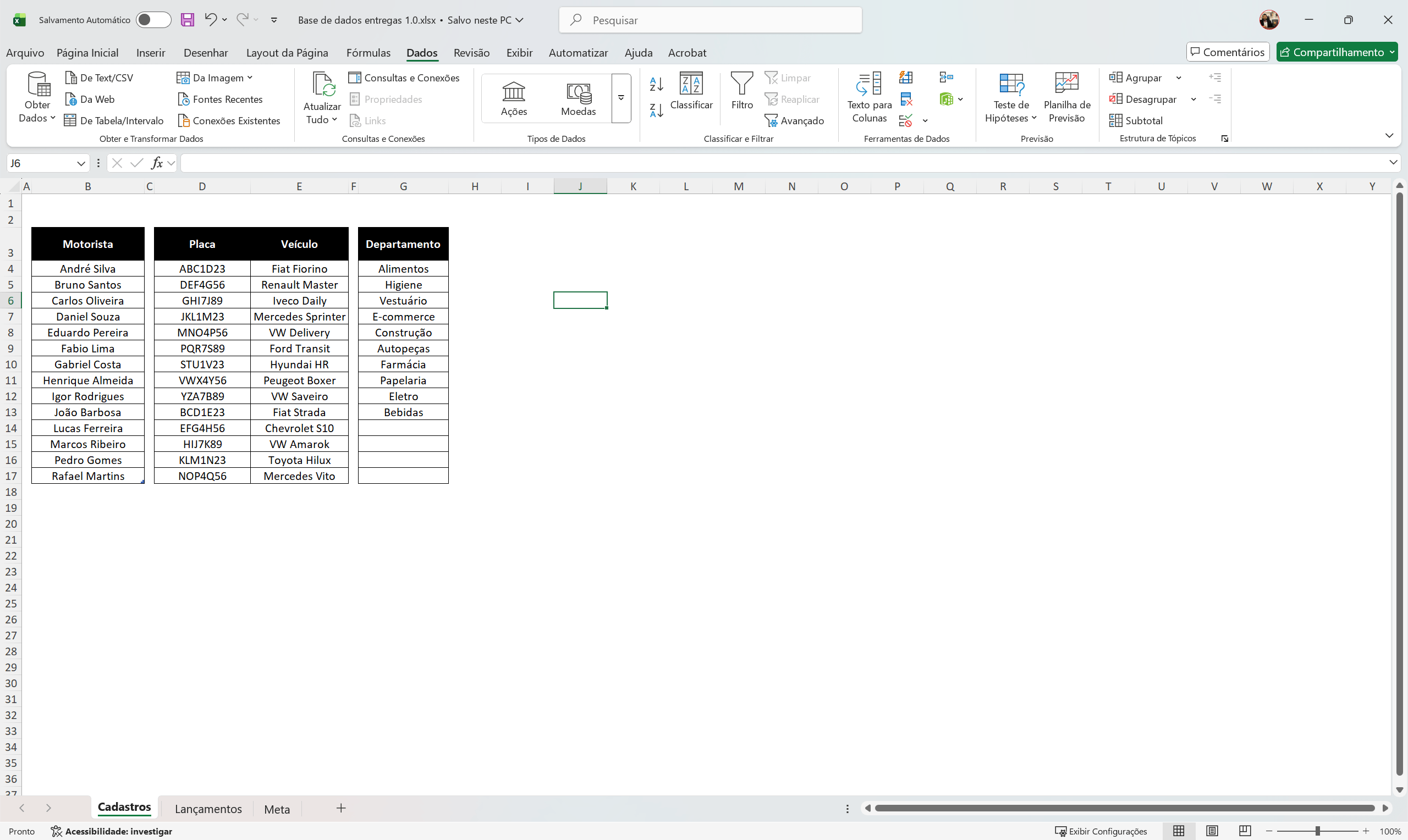 Dashboard Controle de Entregas Diárias 1.1 em Power BI - Imagem 2