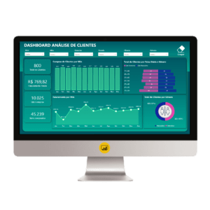 Dashboard em Controle do cliente em Power BI 1.0