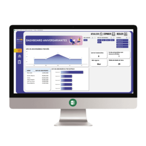 Planilha Controle de Aniversariantes 1.2