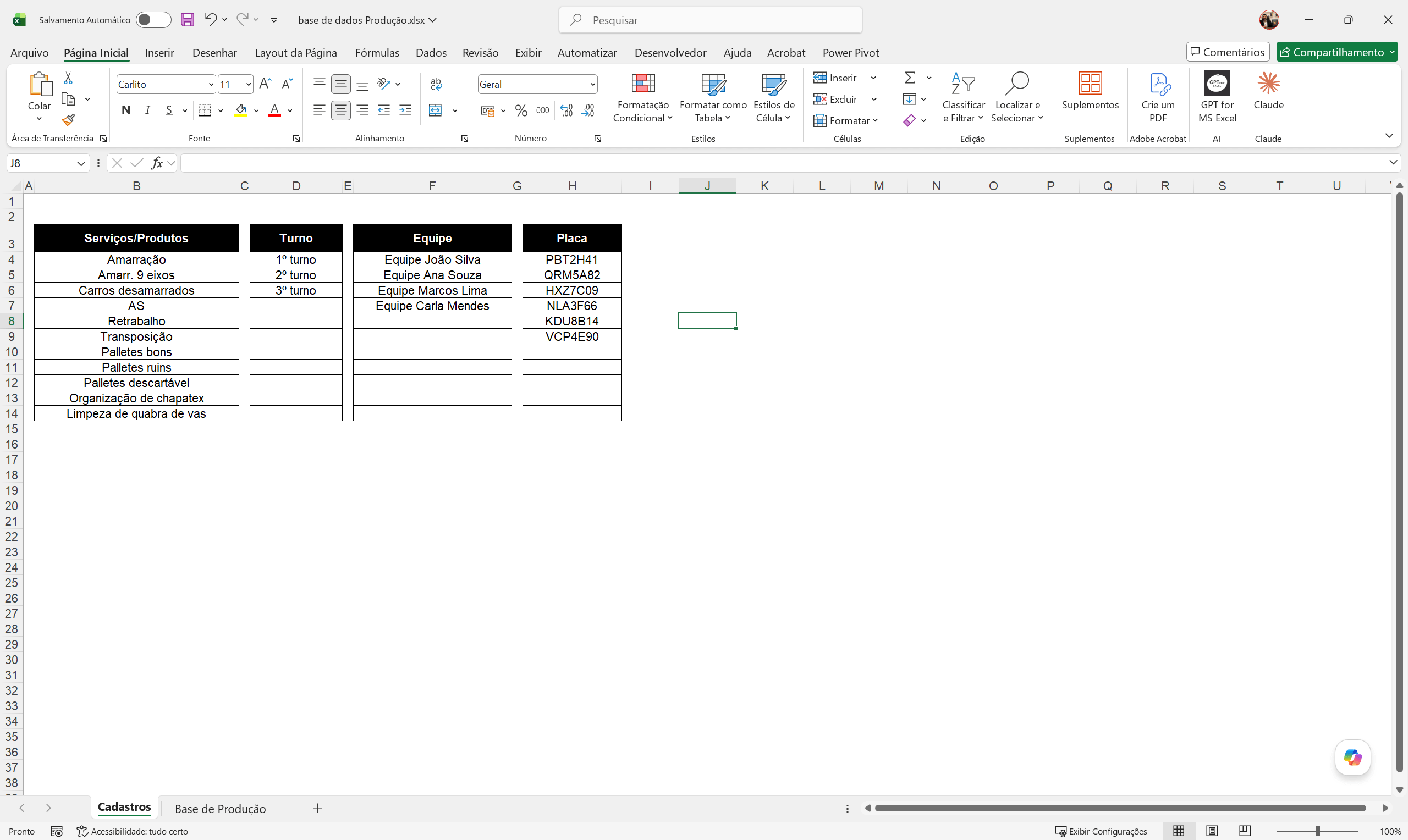 Projeto Controle de produção em Power BI - Imagem 2