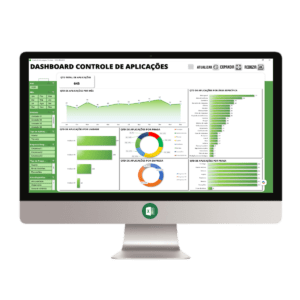 Planilha Dashboard Controle de Pragas em Excel