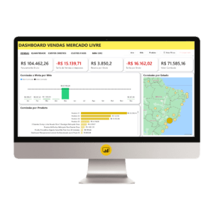 Dashboard Mercado Livre em Power BI 2.1