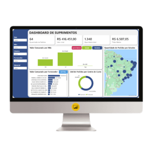 Dashboard Gestão de Compras e Suprimentos no Power BI 1.1