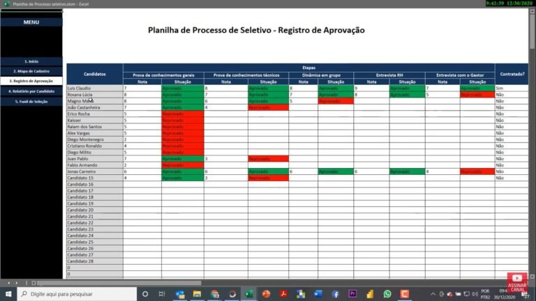 Como Funciona a Planilha para planejamento e controle de processo ...