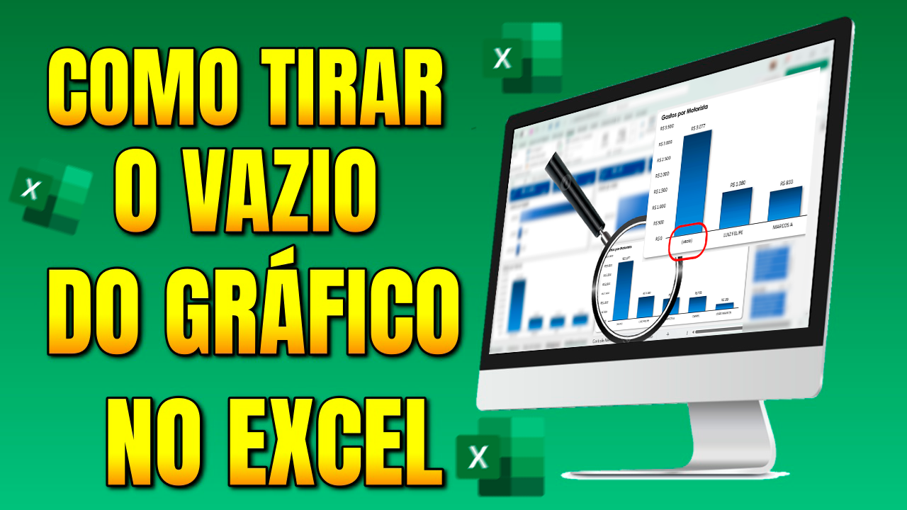 Como Remover Espaços em Branco e Vazios dos Gráficos no Excel