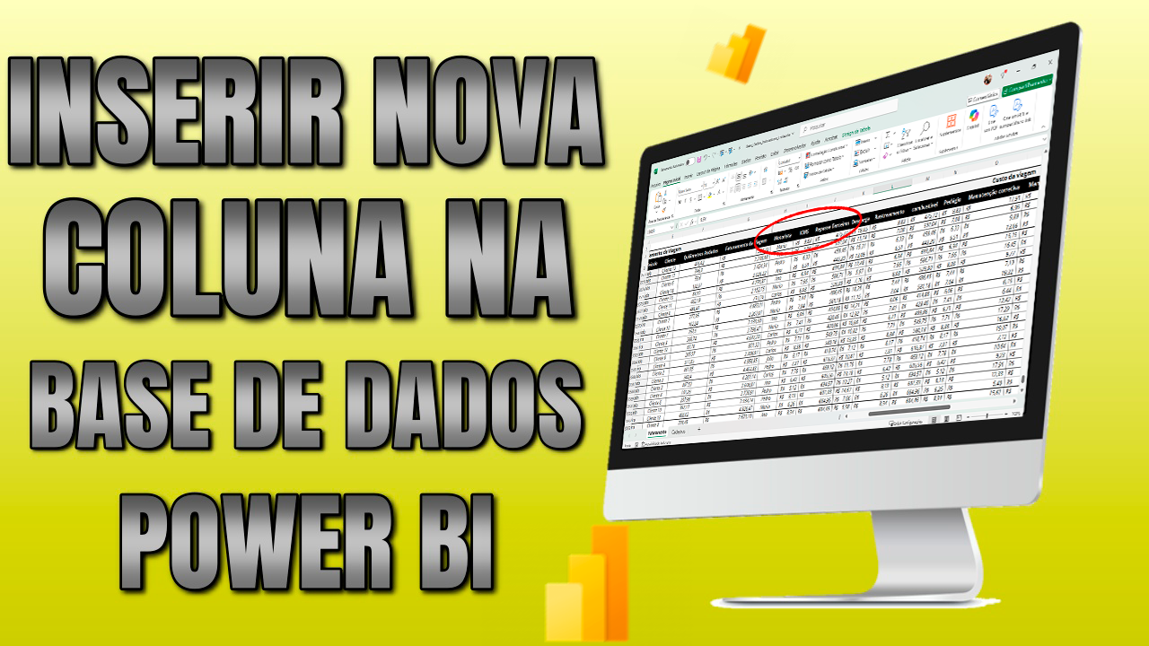 Como Inserir uma Coluna em uma Base de Dados no Power BI