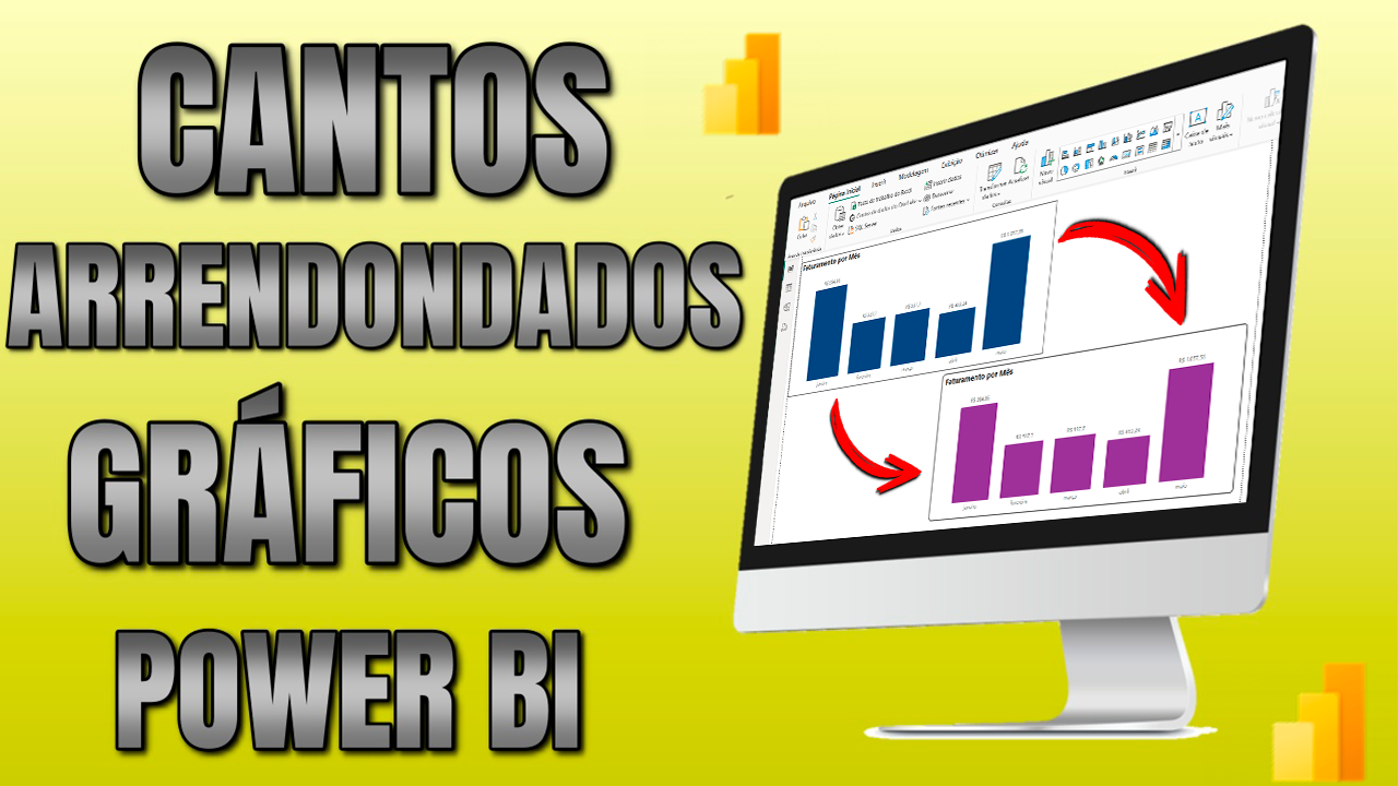 Como Deixar Gráficos com Cantos Arredondados no Power BI